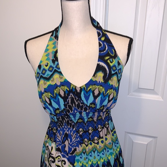 Maxi halter top dress by bisou bisou - Picture 2 of 3